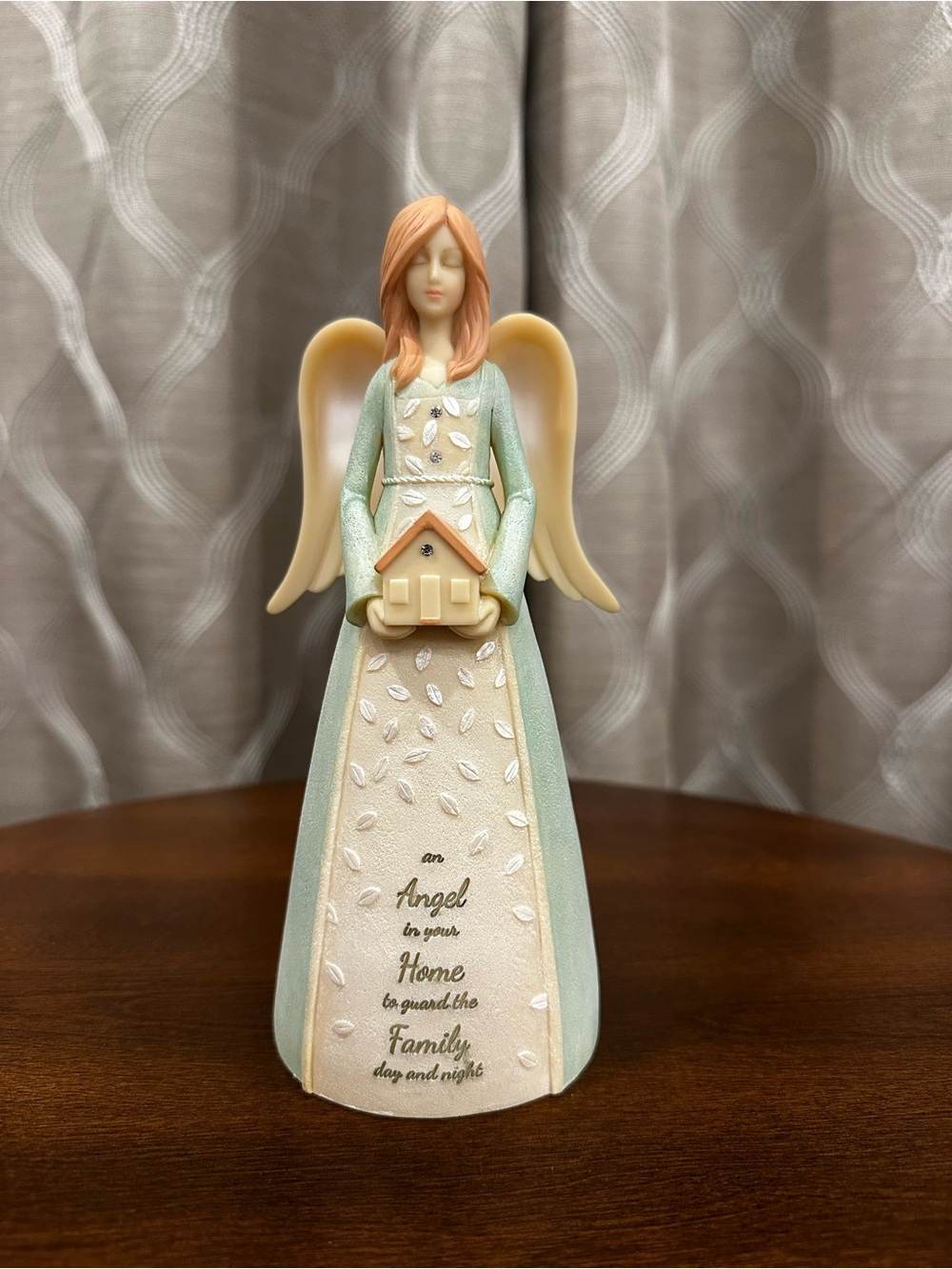 Enesco Foundations Family Keeper Angel Figurine